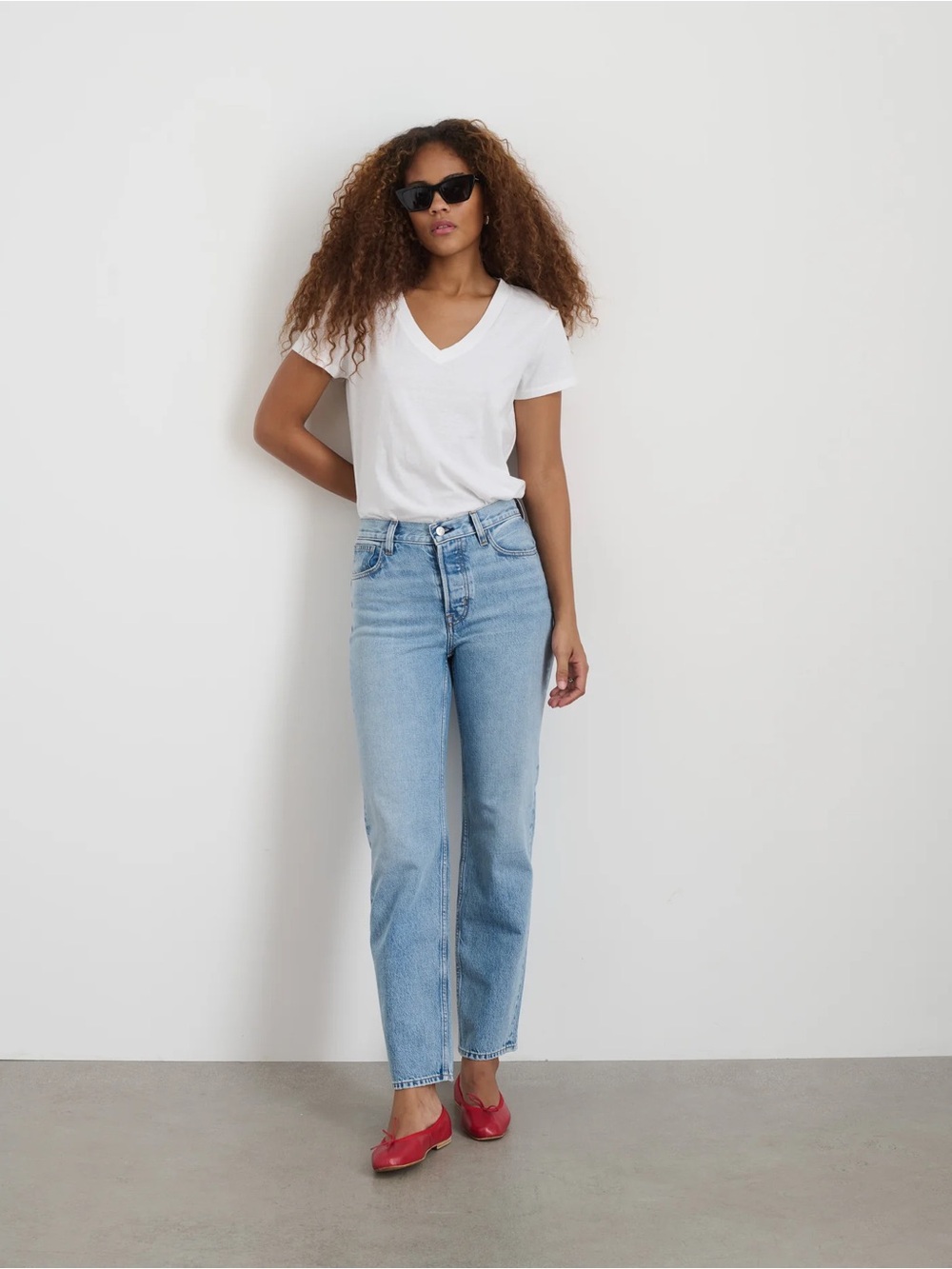 Alex Mill Size 25 Mid Rise Straight Leg Jeans